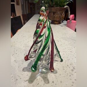 Murano Style Glass Tree